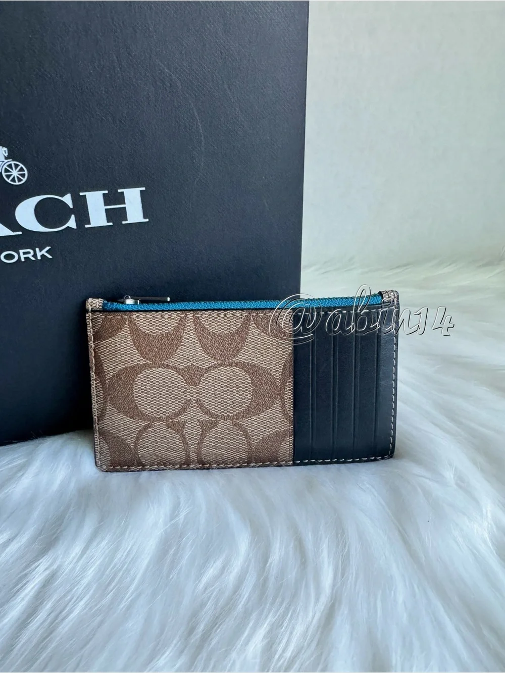 Coach Zip Card Case Holder